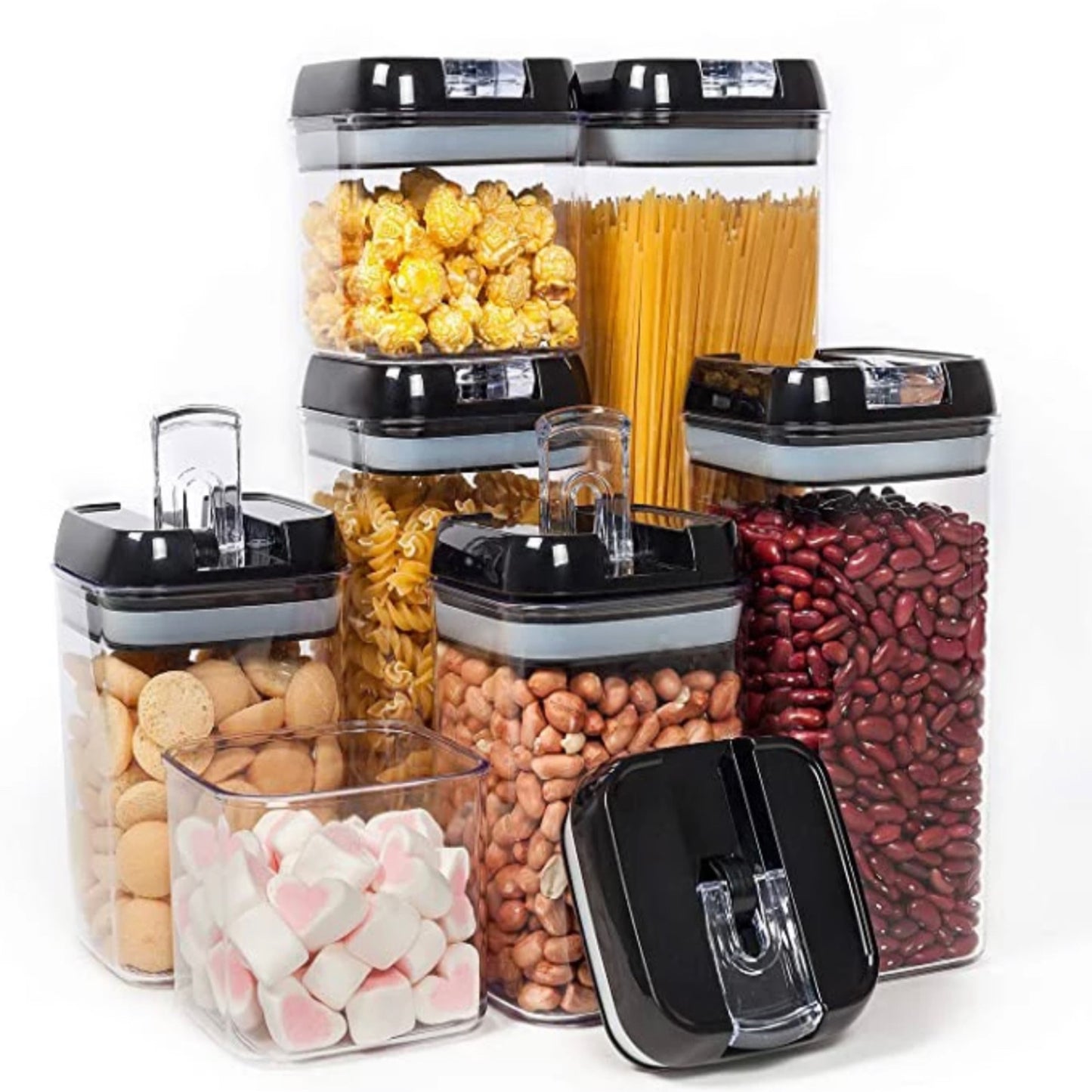 Air tight food container 7 piece set