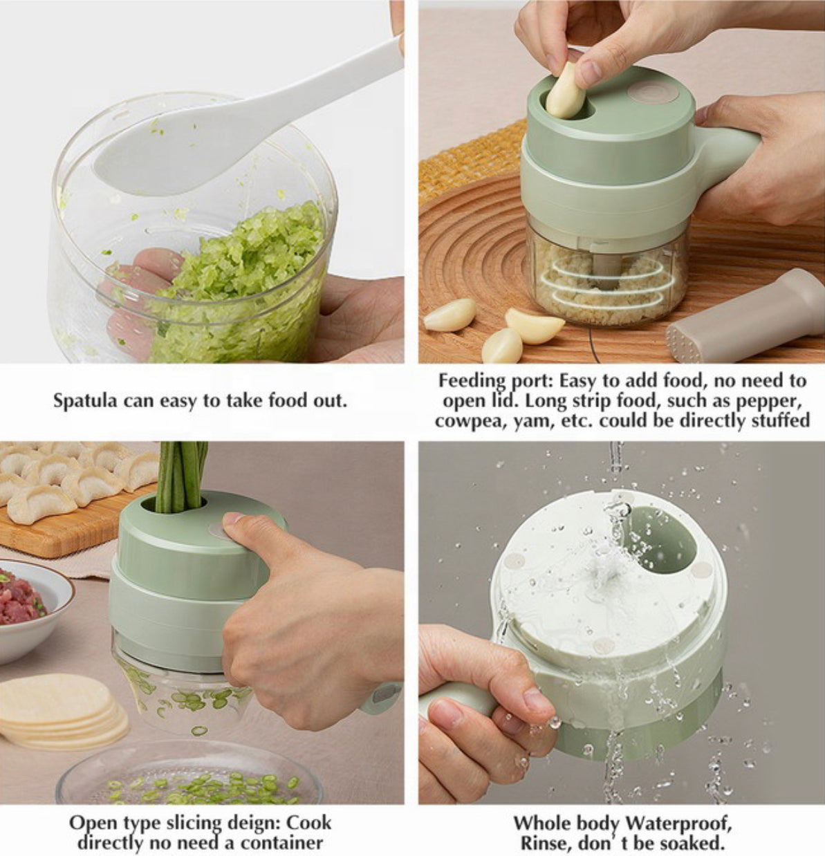 Rechargeable Mini Food Processor