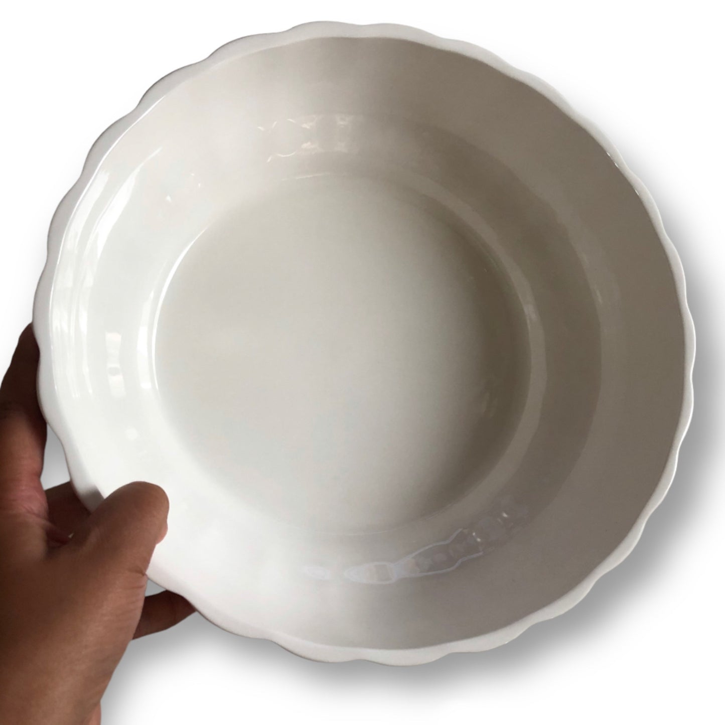 Large wide serving bowl 30x10cm