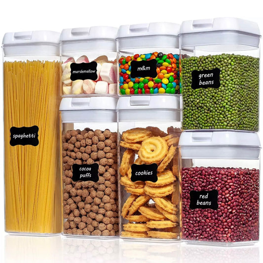 Air tight food container 7 piece set