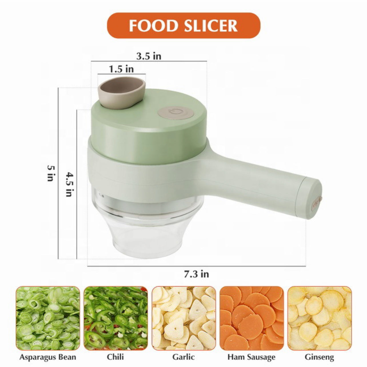 Rechargeable Mini Food Processor