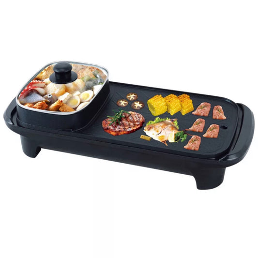 2 in 1 grill and hotpot
