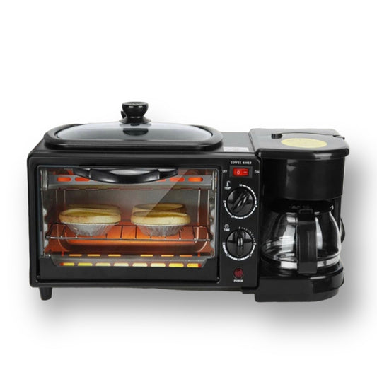 Breakfast maker machine with 3 in 1 functionality