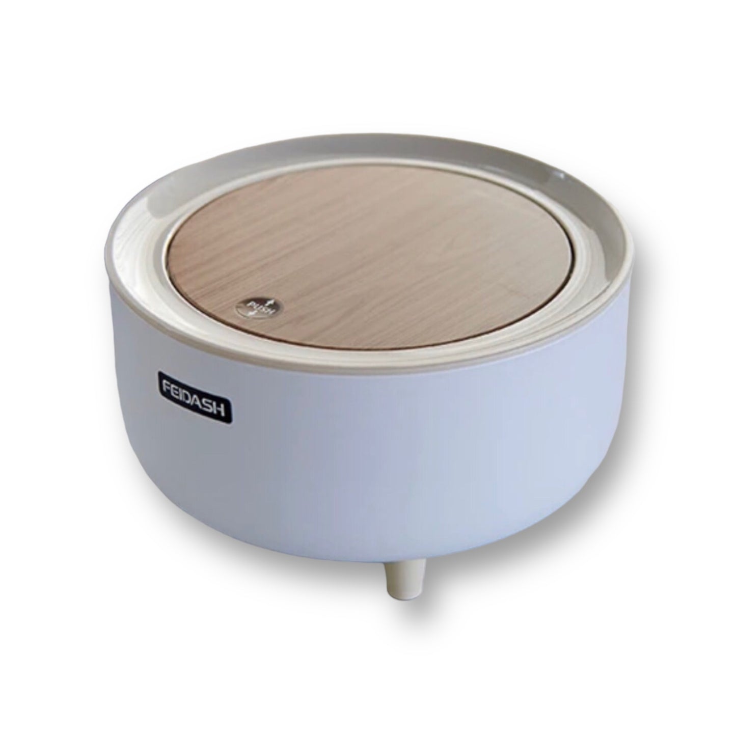 Mini trash bin with press lid 2 litre capacity