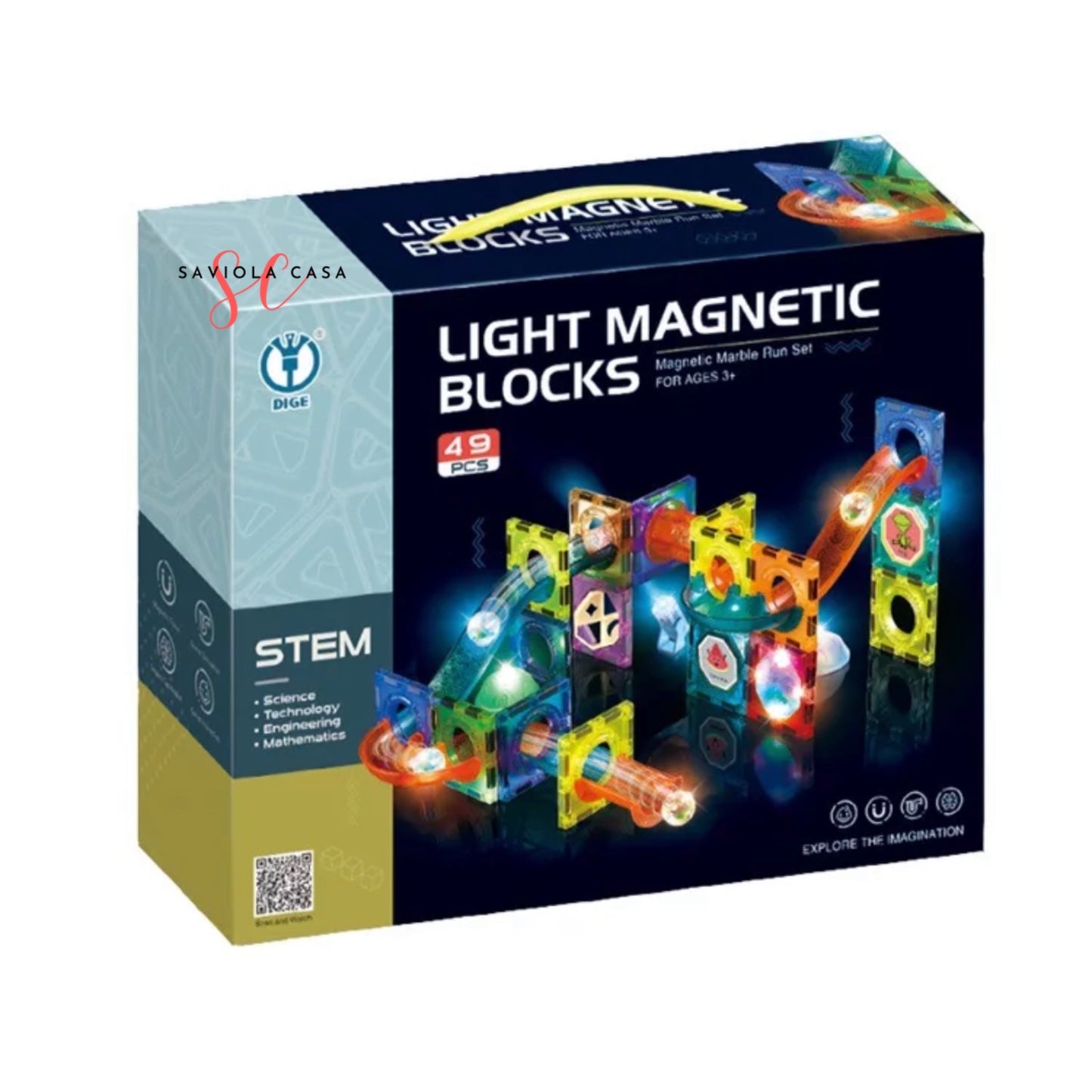 Kid’s 3D magnetic magic blocks