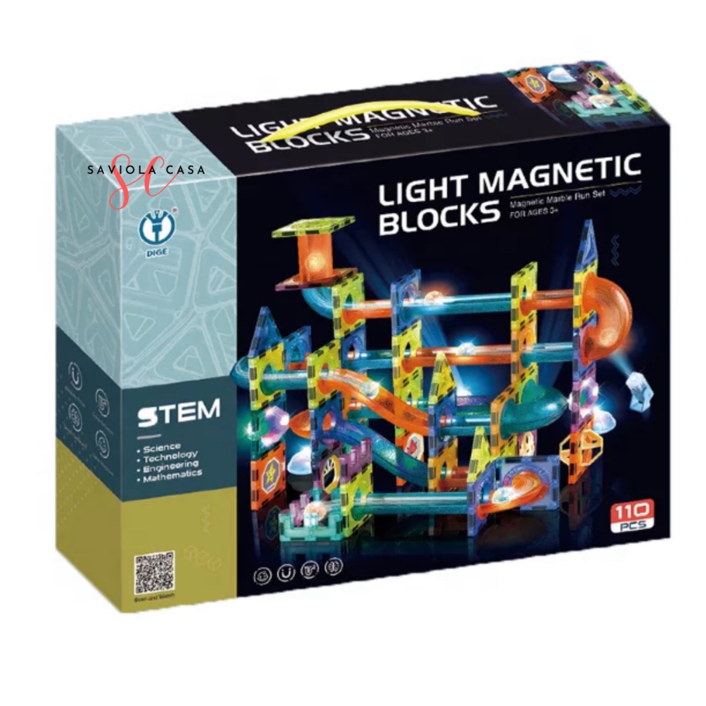 Kid’s 3D magnetic magic blocks