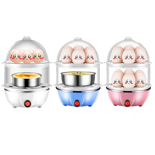 2 tier egg boiler takes 14 eggs