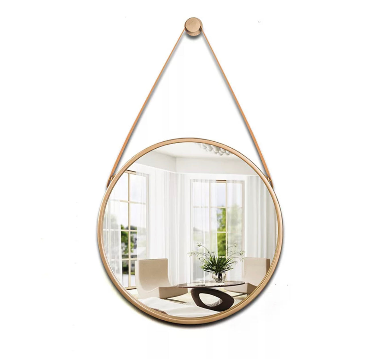 Hanging Round Mirror