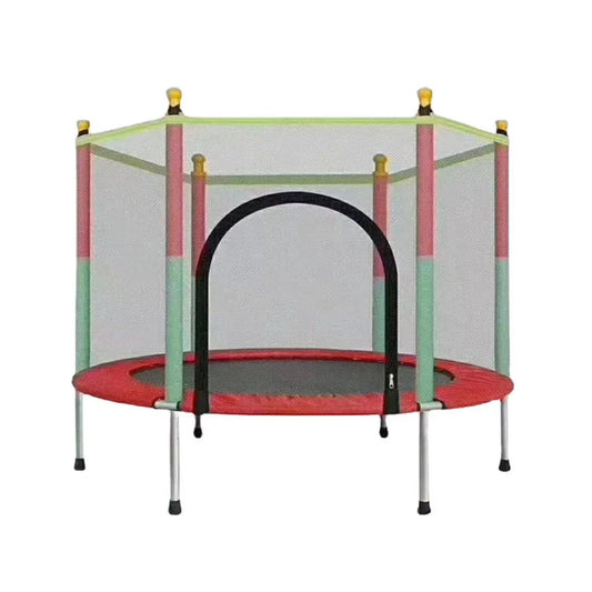 Premium Kids Mini Trampoline with Safety Net Enclosure