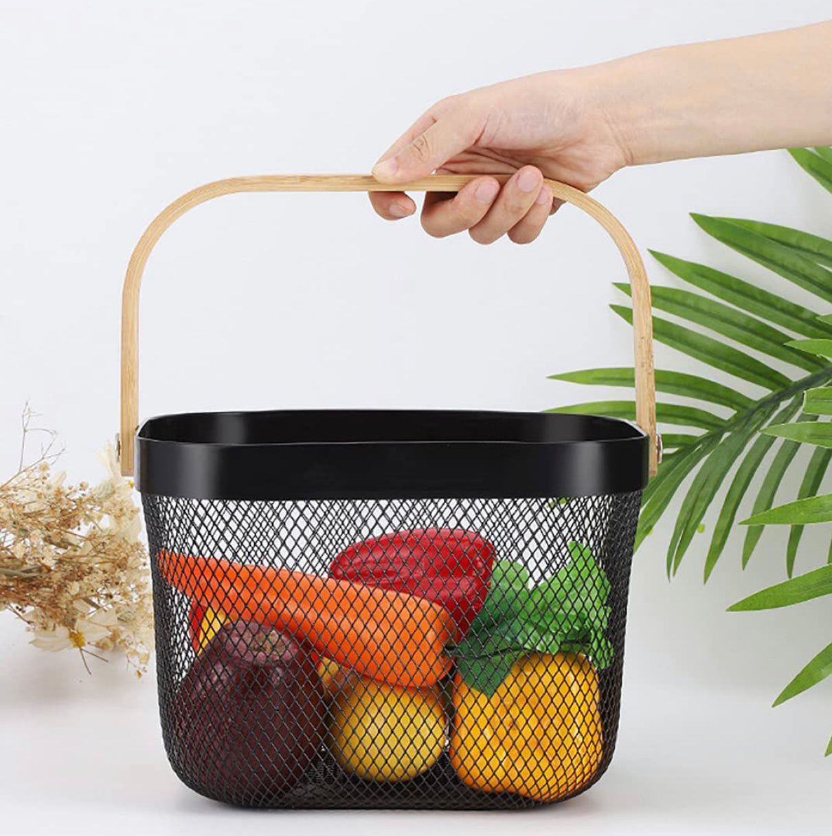 Square Metal Multipurpose Basket